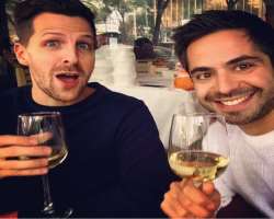 Satya Bhabha consuming alcohol Satya Bhabha consuming alcohol